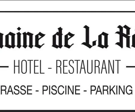 Отель Logis Restaurant Le Domaine De La Regaliere 3*